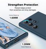 LeYi for Samsung Galaxy S23 Ultra 5G Phone Case Soft Silicone Slim Cover Flexible Slim Shockproof Protective for Samsung Galaxy S23Ultra