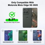 LeYi for Motorola Edge 2025 Case, Moto Edge 2025 Case with Soft Liquid Silicone Shockproof, Slim & Anti-Scratch Phone Case for Moto Edge 2025