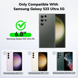 LeYi for Samsung Galaxy S23 Ultra Case, Magnetic Case Compatible with MagSafe, TPU Protective Shockproof Phone Cover for Samsung S23Ultra 5G 6.8-Inchs(Not S23+/S23)