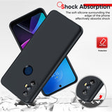 LeYi for Moto G Play 2023 Cases, Motorola G Play 2023 Cover with Tempered Glass Screen Protectors, Soft Silicone Ultra Slim Shockproof Cover with Anti-Scratch Microfiber Lining Moto G Play 2023 Phone Case