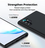 LeYi for Note 10 PLus Cases, Galaxy Note 10 PLus Cover with Tempered Glass Screen Protectors, Soft Silicone Ultra Slim Shockproof Cover with Anti-Scratch Microfiber Lining Samsung Note 10+ Case