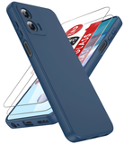 LeYi for Moto G 5G 2023 Cases, Motorola G 5G 2023 Cover with Tempered Glass Screen Protectors, Soft Silicone Ultra Slim Shockproof Cover with Anti-Scratch Microfiber Lining Moto G 5G 2023 Phone Case