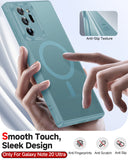 LeYi for Samsung Galaxy Note 20-Ultra Case: Compatible with Mag-Safe, Military-Grade Matte Translucent Soft-Touch Skin Funda para Samsung Galaxy Note 20 Ultra