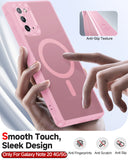 LeYi for Samsung Galaxy Note-20 Case: Compatible with Mag-Safe, Military-Grade Matte Translucent Soft-Touch Skin Funda para Samsung Galaxy Note 20