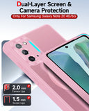 LeYi for Samsung Galaxy Note-20 Case: Compatible with Mag-Safe, Military-Grade Matte Translucent Soft-Touch Skin Funda para Samsung Galaxy Note 20