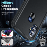 LeYi for Moto-G-Play-2023 Case with Screen Protector X2, Moto G Play 2023 Case 3 in 1 Rugged Shockproof Android Cover Funda para G Play2023