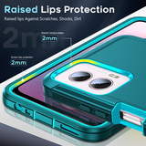 LeYi for Moto-G-Power-2021 Case with Screen Protector X2, Moto G Power 2021 Case 3 in 1 Rugged Shockproof Android Cover Funda para GPower 2021