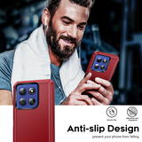 LeYi for Moto-Stylus-5G-2025 Case with Screen Protector X1, Moto Stylus 5G 2025 Case 3 in 1 Rugged Shockproof Android Cover Funda Stylus 5G 2025