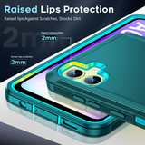 LeYi for Samsung-Galaxy-A05-4G Case, Samsung Galaxy A05 4G Case 3 in 1 Rugged Shockproof Android Cover Funda A05 4G