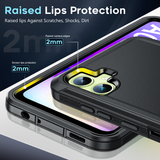 LeYi for Samsung-Galaxy-A05-4G Case, Samsung Galaxy A05 4G Case 3 in 1 Rugged Shockproof Android Cover Funda A05 4G