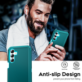 LeYi for Samsung-Galaxy-A16-5G Case with Screen Protector X2, Samsung Galaxy A16 5G Case 3 in 1 Rugged Shockproof Android Cover Funda A16 5G