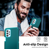 LeYi for Samsung-Galaxy-A23-5G Case with Screen Protector X2, SAM A23 5G Case 3 in 1 Rugged Shockproof Android Cover Funda A23 5G
