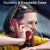 LeYi for Samsung-Galaxy-A25-5G Case with Screen Protector X2, Samsung Galaxy A25 5G Case 3 in 1 Rugged Shockproof Android Cover Funda A25 5G