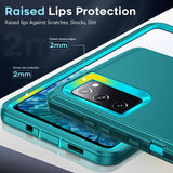 LeYi for Samsung-Galaxy-S20-FE Case with Screen Protector X1, Samsung Galaxy S20 FE Case 3 in 1 Rugged Shockproof Android Cover Funda S20FE