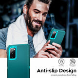 LeYi for Samsung-Galaxy-S20-FE Case with Screen Protector X1, Samsung Galaxy S20 FE Case 3 in 1 Rugged Shockproof Android Cover Funda S20FE