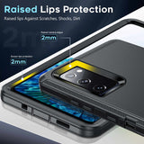 LeYi for Samsung-Galaxy-S20-FE Case with Screen Protector X1, Samsung Galaxy S20 FE Case 3 in 1 Rugged Shockproof Android Cover Funda S20FE
