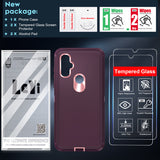 LeYi for Moto-G-Pure Case with Screen Protector X2, Moto G Pure Case 3 in 1 Rugged Shockproof Android Cover Funda para Moto GPure