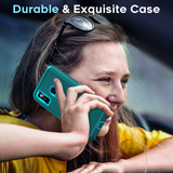 LeYi for Samsung-Galaxy-A10E Case with Screen Protector X1, Samsung Galaxy A10E Case 3 in 1 Rugged Shockproof Android Cover Funda A10E