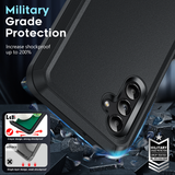 LeYi for Samsung-Galaxy-A13-5G Case with Screen Protector X1, Samsung Galaxy A13 5G Case 3 in 1 Rugged Shockproof Android Cover Funda A13 5G