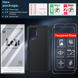 LeYi for SAM-A32-5G Case with Screen Protector X2, SAM A32 5G Case 3 in 1 Rugged Shockproof Android Cover Funda A32 5G