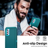LeYi for SAM-A32-5G Case with Screen Protector X2, SAM A32 5G Case 3 in 1 Rugged Shockproof Android Cover Funda A32 5G