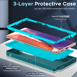 LeYi for Samsung-Galaxy-Note-20 Case, Samsung Galaxy Note 20 Case 3 in 1 Rugged Shockproof Android Cover Funda Note 20