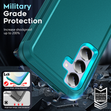 LeYi for Samsung Galaxy S25-FE-5G Case with Screen Protector, Samsung Galaxy S25 FE Case 3 in 1 Rugged Shockproof Android Cover Funda para S25FE