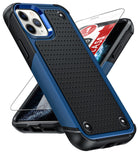 LeYi for iPhone 11 Pro Case with Screen Protector, Dual Layer Protective Hard PC Back & Soft Bumper Resilient Shock Absorb Case Cover for iPhone 11 Pro Phone