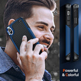 LeYi for iPhone XS Max Case with Screen Protector, Dual Layer Protective Hard PC Back & Soft Bumper Resilient Shock Absorb Case Cover for iPhone XS Max Phone