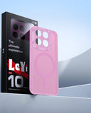 LeYi for Moto Edge 2026 Case: Compatible with Mag-Safe, Military-Grade Matte Translucent Soft-Touch Skin Funda para moto edge 2026