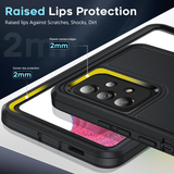 LeYi for Samsung-Galaxy-A53-5G with Screen Protector X1, Samsung Galaxy A53 5G Case 3 in 1 Rugged Shockproof Android Cover Funda SamA53 5G