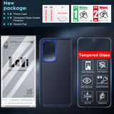 LeYi for Samsung-Galaxy-A53-5G with Screen Protector X1, Samsung Galaxy A53 5G Case 3 in 1 Rugged Shockproof Android Cover Funda SamA53 5G