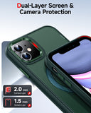 LeYi for iPhone-11 Case: with Magnetic Ring Stand for MagSafe