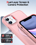 LeYi for iPhone-13 Case: with Magnetic Ring Stand for MagSafe