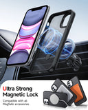 LeYi for iPhone-13 Case: with Magnetic Ring Stand for MagSafe