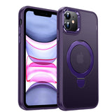 LeYi for iPhone-11 Case: with Magnetic Ring Stand for MagSafe