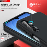 LeYi for Samsung Galaxy A17 5G Case with Glass Screen Protector and Lens Protector, Shockproof Heavy Duty Protective Slim Fit Samsung Galaxy A17 5G Cell Phone Case Cover with Rotatable Ring Holder Magnetic Kickstand for Women