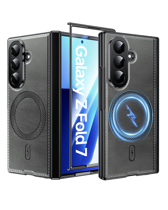 LeYi for Samsung-Galaxy-Z-Fold-7-Case [Mag-Safe Fit] with Militay