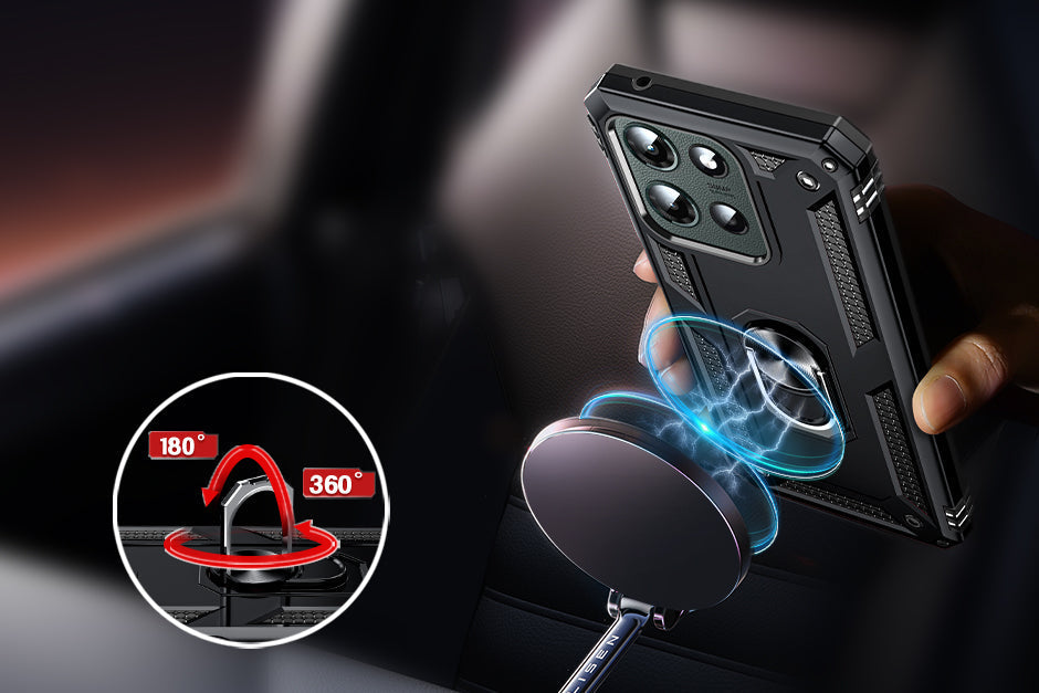 Must-Have for Drivers! Moto G 2025 Magnetic Kickstand Case – $7.99