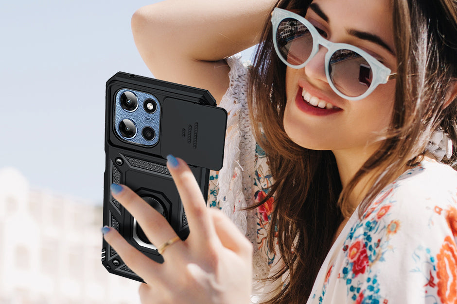 Goodbye Basic Cases: LeYi Upgraded Sliding Window Case for Moto G Power 2025 & 2026