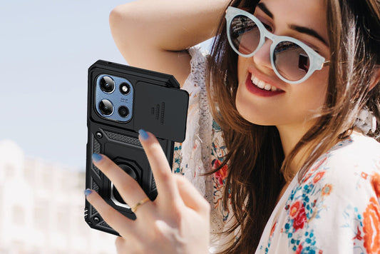 Goodbye Basic Cases: LeYi Upgraded Sliding Window Case for Moto G Power 2025 & 2026