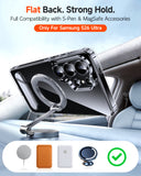 LeYi for S26-Ultra Case with Stand: Samsung Galaxy S 26 Ultra Phone for Magsafe Clear Funda para s26ultra Magnetic Cover Kickstand Slim 26Ultra Women Men Military Grade Galaxys26 Cases, Transparent Visit the LeYi Store