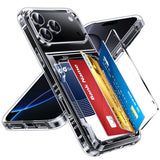 LeYi for iPhone-17-Pro Wallet Case: Card Holder Cover Funda para Military Grade Heavy Duty Protective Women Phone17 Pro case