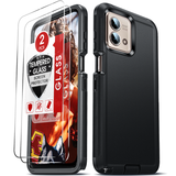 LeYi for Moto-G-Stylus-5G-2023 Case with Screen Protector X2, Moto G Stylus 5G 2023 Case 3 in 1 Rugged Shockproof Android Cover Funda para G Stylus 5G 2023