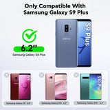 LeYi for Galaxy S9 Plus Cases, Samsung Galaxy S9 Plus Phone Cover with Tempered Glass Screen Protectors, Soft Silicone Ultra Slim Shockproof Cover with Anti-Scratch Microfiber Lining S9+ Case