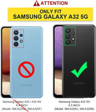 LeYi for Galaxy A32 5G Phone Cases, Samsung A32 Phone Cover with Tempered Glass Screen Protectors, Soft Silicone Ultra Slim Shockproof Cover with Anti-Scratch Microfiber Lining Galaxy A32 Case