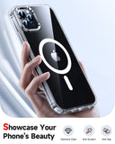 LeYi for iPhone-11-Pro Cases Green with Screen Protector X2 + Camera Cover X2:[ MagSafe Compatible] Magnetic Military Grade Protective Slim Phone Case for iPhone 11pro i Phone 11pro Clear