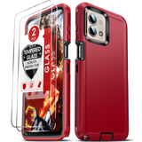 LeYi for Moto-G-Stylus-5G-2023 Case with Screen Protector X2, Moto G Stylus 5G 2023 Case 3 in 1 Rugged Shockproof Android Cover Funda para G Stylus 5G 2023