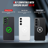 LeYi Compatible for Samsung Galaxy S21 FE Phone Case: Samsung S21 FE Case with Screen Protector 1 PCS, Heavy Duty Protection para S21 FE Case