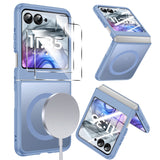 LeYi for Motorola-Razr-2025-Case: Motorola Razr 2024 Case [Compatible with MagSafe] with Fast Magnetic Integrated Structure Funda para Moto Razr 2025/2024
